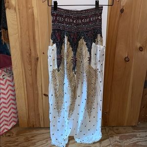 Elephant hippie harem pants